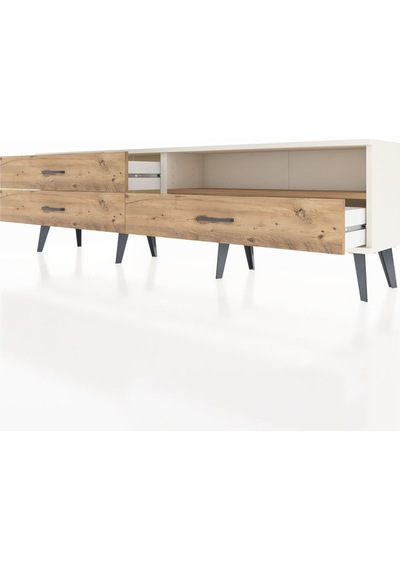 Arges Tv Ünitesi Tek Raflı 3 Çekmeceli 176x30x51 Aytaşı-çam/çam Atlas Çam/atlas Çam Arges Tv Ünitesi Tek Raflı 3 Çekmeceli 176x30x51 Aytaşı-çam/çam Atlas Çam/atlas Çam