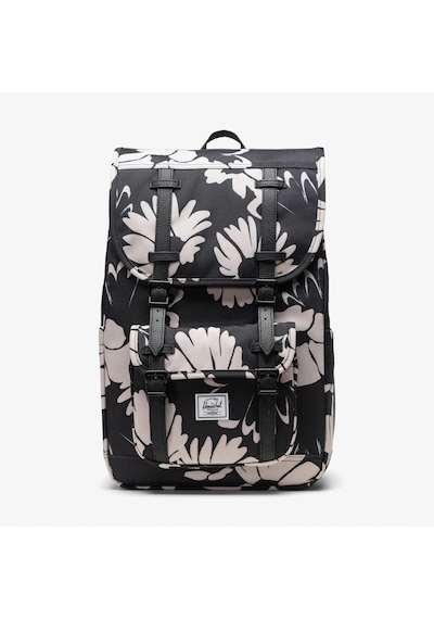 Herschel Little America Mid Flowers Unisex Siyah Sırt Çantası 11391 Siyah