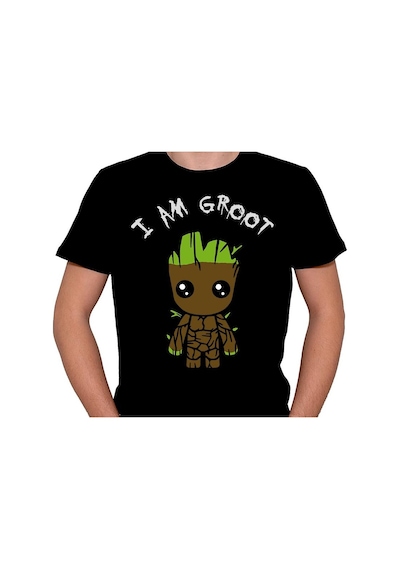 I'm Groot Ağaç Adam Avengers Galaksi Koruyucu Tişört Unisex T-shirt 001