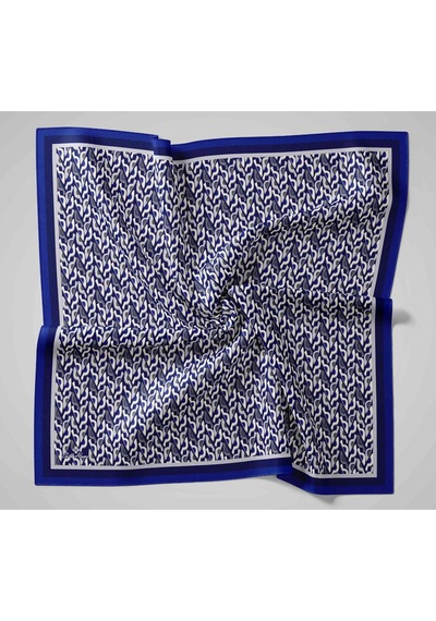 Silk Home Aura Eşarp 140006-26 Gece Mavisi, Lacivert, Füme, Gümüş