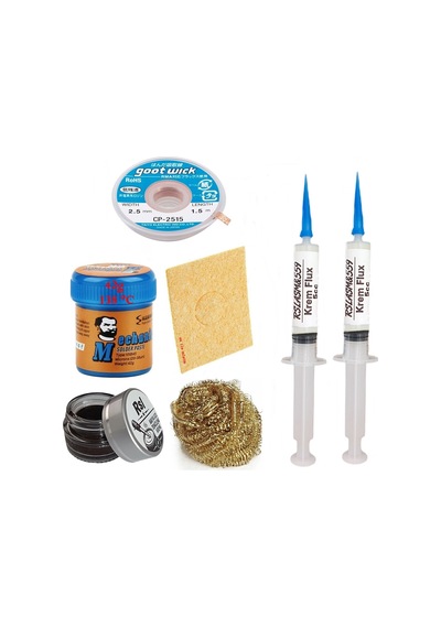 Kremlehim Mchanc 138 C 42gr Havya Uc Temizleyici Seti Flux Lehim Toplama Cp-2515 Lehim Emme Teli, Set03