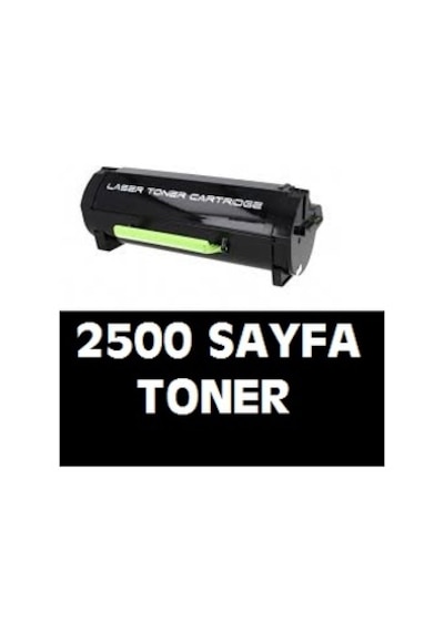 Lexmark Ms317Dn Ms417 Mx317 Mx417 2500 Sayfa 51B5000 Toner Çipli