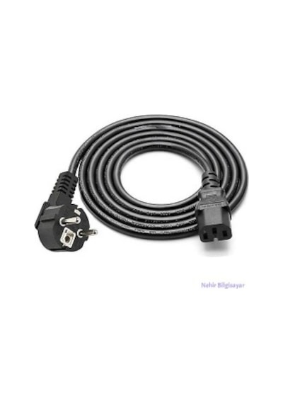 1.5 Metre 1.5 Mm Power Kablo 1.5 Metre C15 Power Kablo 1.5 Metre Oluklu Power Kablo