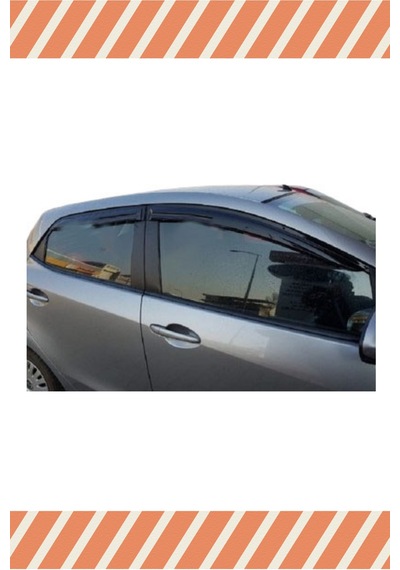Mazda 2 2009-2013 Modellerine Özel 4'lü Mügen Tip Cam Rüzgarlığı
