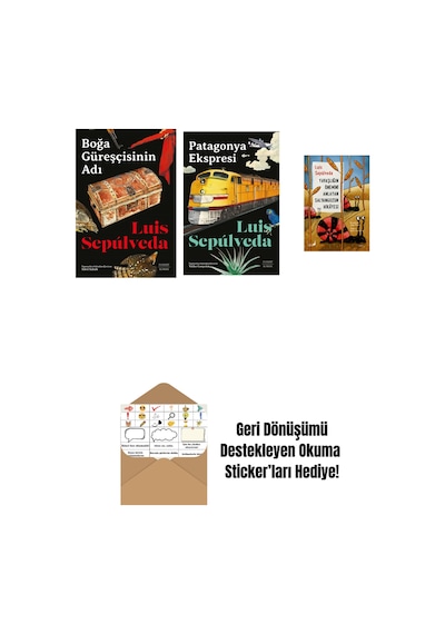 Boğa Güreşçisinin Adı + Patagonya Ekspresi + Yavaşlığın Önemini Anlayan Salyangozun Hikayesi + Okuma Sticker'ları