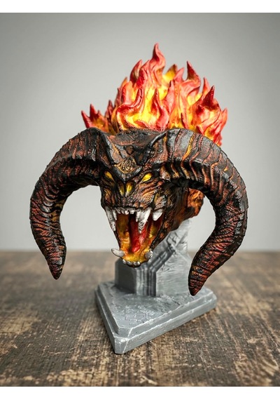Balrog Büst Figür / Yüzüklerin Efendisi / The Lord Of The Rings - 15 Cm