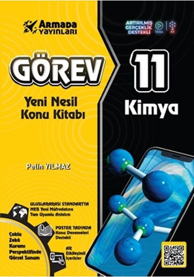 Armada Yayınları 11. Sınıf Kimya Görev Yeni Nesil Konu Kitabı