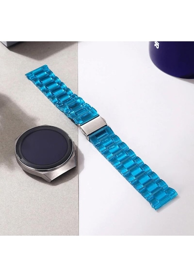 Huawei Watch Gt 2 42 Mm Kordon Renkli Şeffaf Kayış - 6 Renk