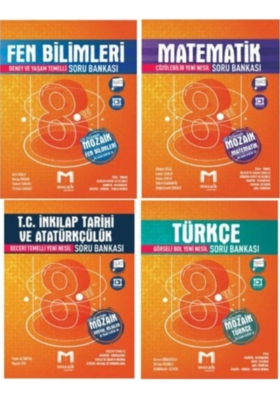 8.sınıf Tüm Dersler Soru Bankası
