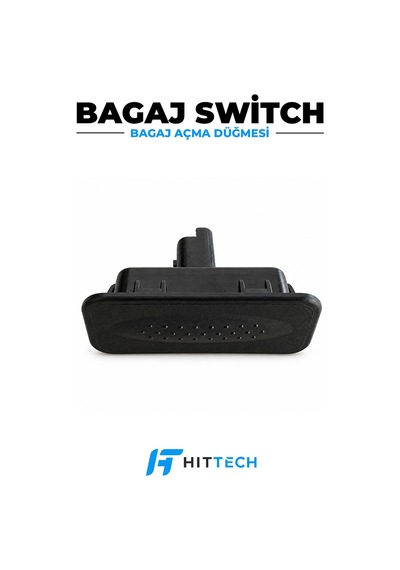 Renault Clio 3, Megane 3 ve Fluence Uyumlu Bagaj Açma Düğmesi Butonu Switch OEM 8200385515