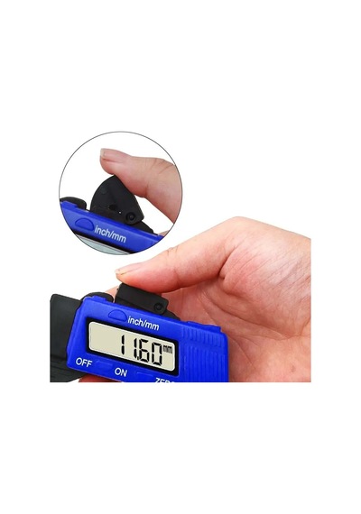 Dijital Kumpas Mini Cep Kumpası Hassas Pilli Kumpas 15mm
