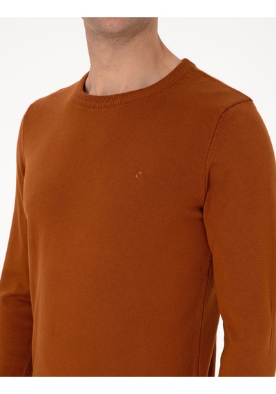 Pierre Cardin Kahverengi Slim Fit Bisiklet Yaka Basic Triko Kazak 50315509-vr040 Açık Turuncu Pierre Cardin Kahverengi Slim Fit Bisiklet Yaka Basic Triko Kazak 50315509-vr040 Açık Turuncu
