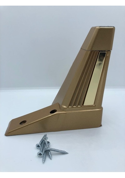 Karakoçaksesuar Söğüt,15Cm Plastik Gold, Koltuk,Baza,Mobilya Ayağı (4 Adet )