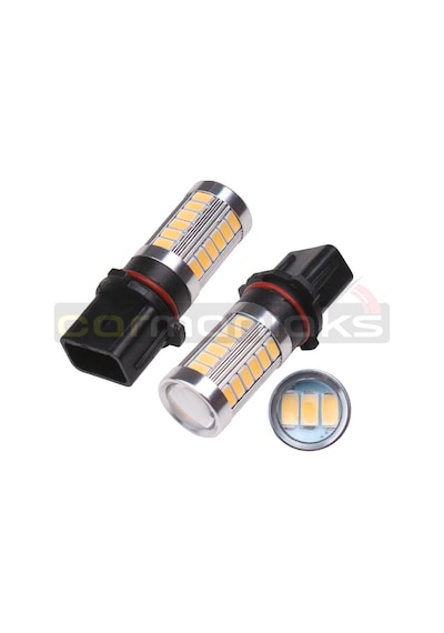 Gündüz Far Ampulü Sinyal Park Led Turuncu Ampul Psx24W P13W