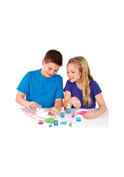 Slime Yapım Seti - Kendin Yap Renkli Ve Simli Slime Hazırlama Kiti Çok  Renkli
