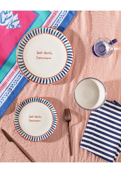 Madame Coco Formulaire 2 Kişilik 6 Parça Yemek Seti - Yeşil 8684427281017 Çok Renkli