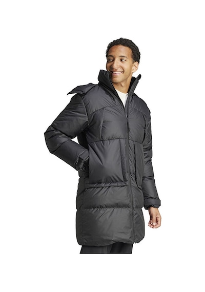 Adidas Big Baffle C Erkek Günlük Mont Kaz Tüyü Iv9775 Siyah Iv9775 Siyah