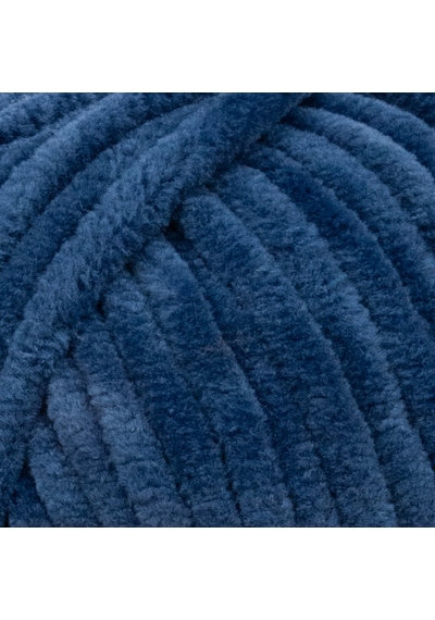 Kürkçü Han Kadife 100gr 95mt Örgü İpi Koyu Denim Mavisi