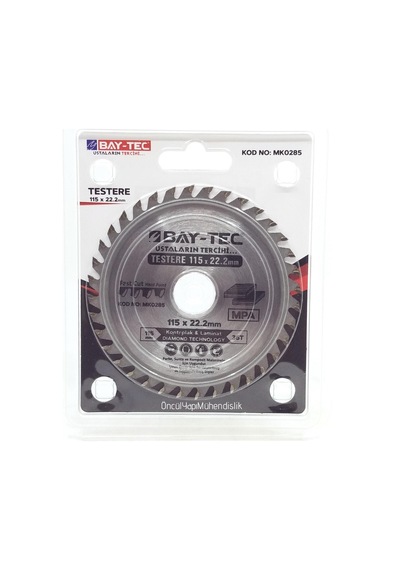 Baytec Avuç Taşlama Elmas Mdf Ahşap Testeresi 115x36