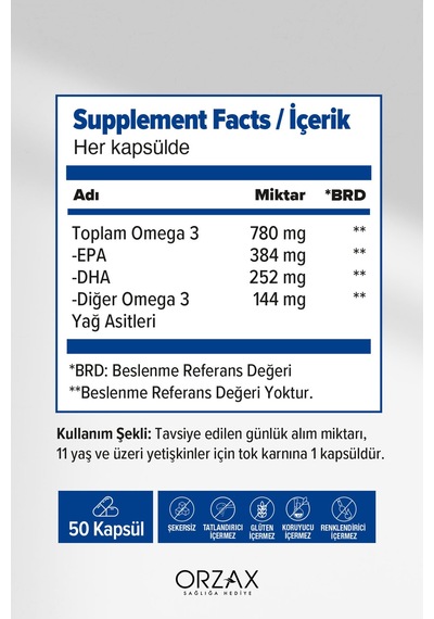 Ocean Plus 1200 Mg 50 Softjel Kapsül 2 Adet