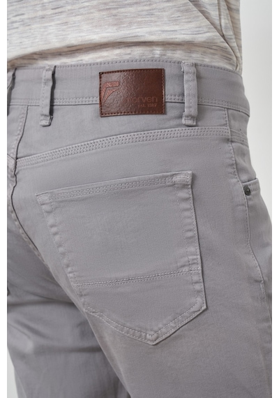 Morven Erkek Gri Pamuk 5 Cep Slim Fit Jean Kot Pantolon 25ms003036100 Gri