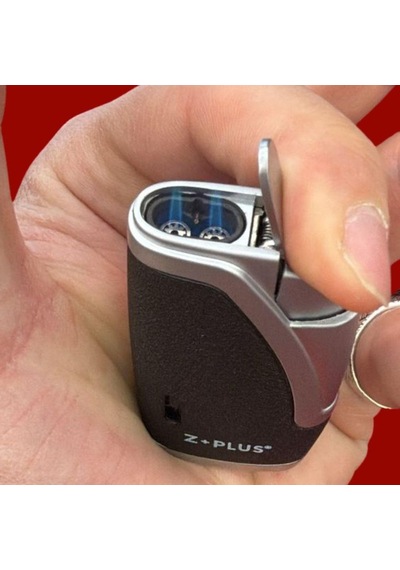 Z-plus Çift Torch Pürmüz İnci Krom Puro Çakmağı