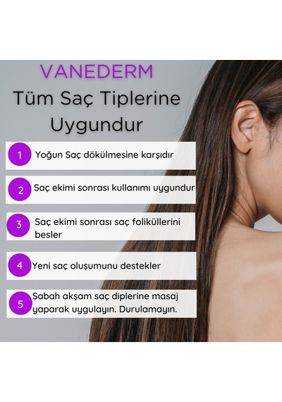 Vanederm Saç Dökülmesine Karşı Önleyici Sprey 60 ML