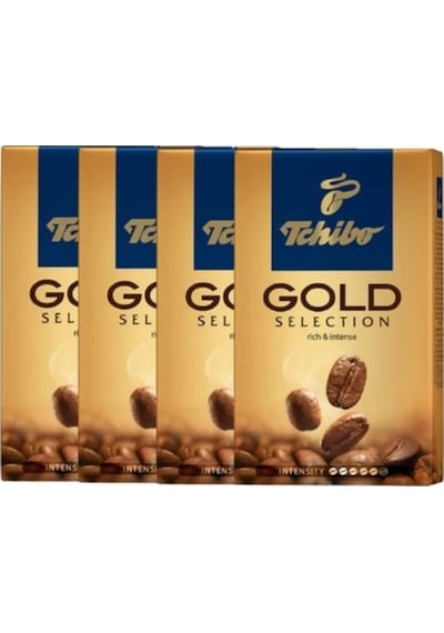 Mp Hb X 4 Adet Tchibo Gold Selection Öğütülmüş Filtre Kahve 250gr Filtre