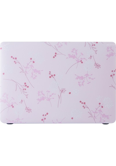 Apple Uyumlu MacBook Air Kılıf 13 İnç Flower05nl Eski Usb'li Model 2010-2017 A1369 A1466 İle Açık Pembe