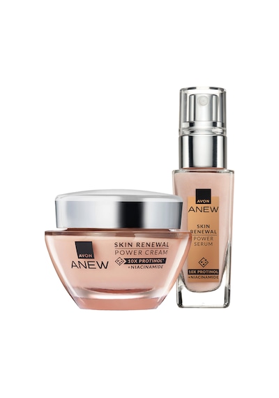 Anew Skin Renewal Power Yüz Kremi Ve Serum Paketi