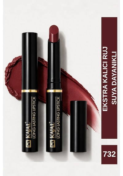 Uzun Süre Kalıcı Ruj & Long Lasting Lipstick No: 732 Kırmızı