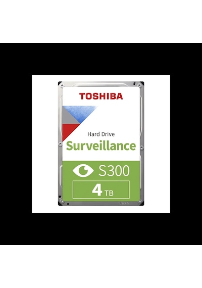 Toshıba S300, Hdwt840uzsva, 3.5", 4tb, 256mb 5400 Rpm, 7/24 Güvenlik Hdd