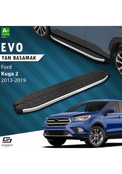 S-dizayn Ford Kuga 2 Evo Krom Yan Basamak 183 Cm 2013-2019