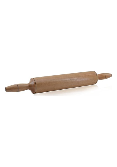 Ahşap Vernikli Sabit Kulp Merdane 47 Cm