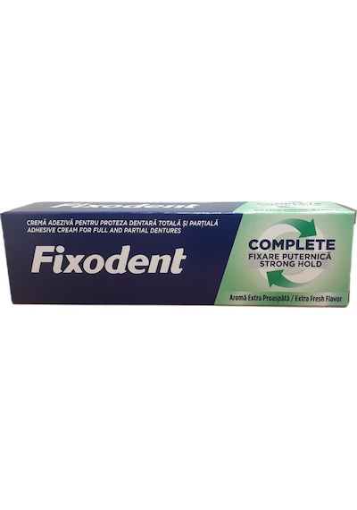 Complete Güçlü Tutuş Extra Ferah Aroma Protez Yapıştırıcı Krem 47 Gr X 3 Adet