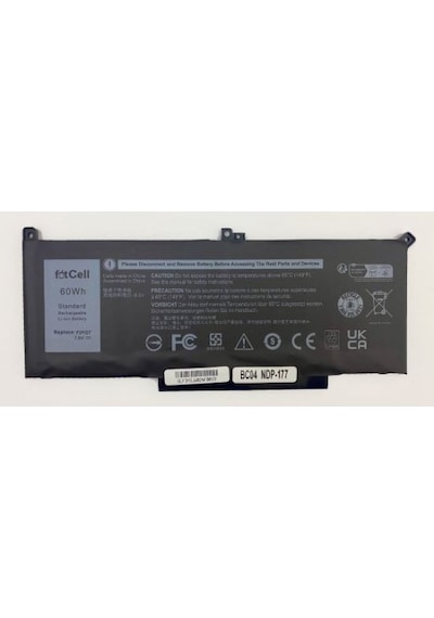 Fitcell Dell 0f3ygt F3ygt,latitude 7280 Notebook Batarya -pil