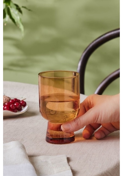 Karaca  Julia Su Bardağı 340 Ml Amber