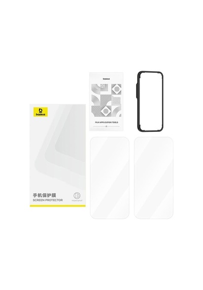 Baseus Hd Tempered Glass İphone 16 Pro Superior Series Hd Ekran Koruyucu