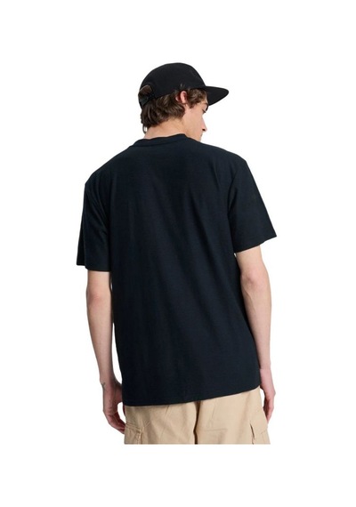 Quiksilver Slub Roundneck Erkek Tişört Siyah Eqykt04391