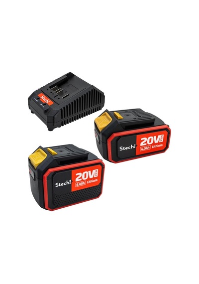Stechend SXS403  20V 4.0/6.0Ah Akülü Alet Seti 7 Parça