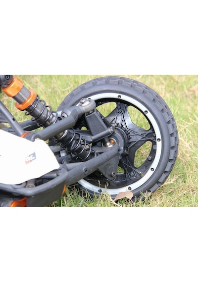 Sy Racıng 1/5 Baja 5b 30.5cc Rtr Kurşunsuz Benzinli Uzaktan Kumandalı Rc Arazi Model Araba 80+kmh 75cm Uzunluk Offroad Turuncu Kullanıma Hazır Syracıng/baja5b-turuncu