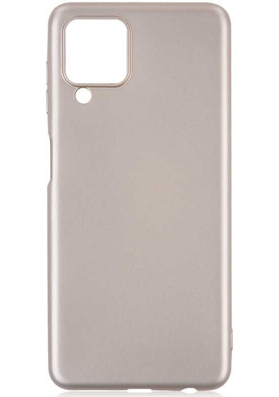 Zore Galaxy Uyumlu A22 4g Kılıf Premier Silikon Kapak - Gold Gold