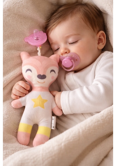 Toys2you Emzikli Uyku Arkadaşı Kahverengi Ceylan Açık Bej
