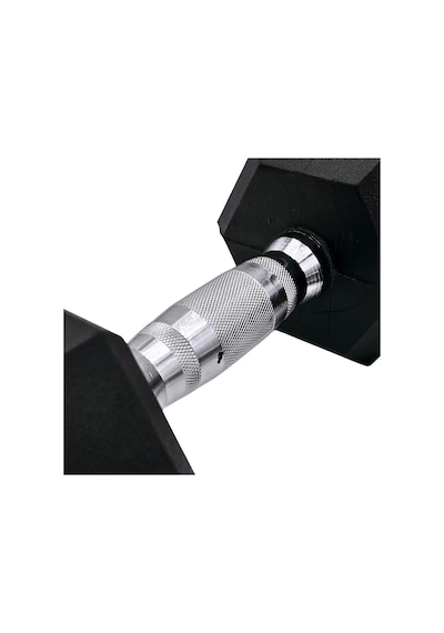 Rebuwo 7.5 KG 1 Adet Hex Dambıl Kauçuk Altıgen Dambıl Hex Dumbbell