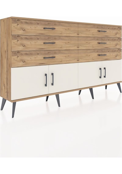 Arges Konsol 2 Raflı 6 Çekmeceli 4 Kapaklı 176x30x99 Çam-aytaşı/ç Çam-aytaşı/çam Arges Konsol 2 Raflı 6 Çekmeceli 4 Kapaklı 176x30x99 Çam-aytaşı/ç Çam-aytaşı/çam