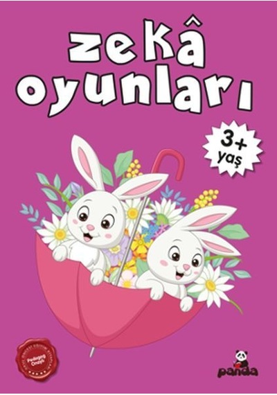 3+ Yaş Yaş Zeka Oyunları - Pedagog Onaylı- Panda