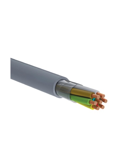 Recber Lıycy-8x0.50 ,kesit 0.50mm² 8-damar/çok Telli Blendajlı Pvc Kumanda Kablo