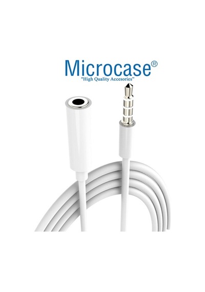 Microcase 3.5 Mm Aux, Kulaklık Uzatma Kablosu 1 Metre - Mh023