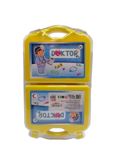 Çantalı Plastik Renkli Doktor Seti Oyuncak