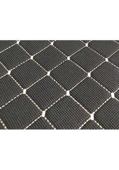 Kapitone Oto Koltuk Kılıfı Oto Minder Koruyucu Bej 3 Lü